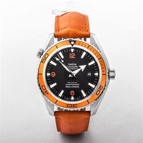 omega orange strap seamaster|omega seamaster strap for sale.